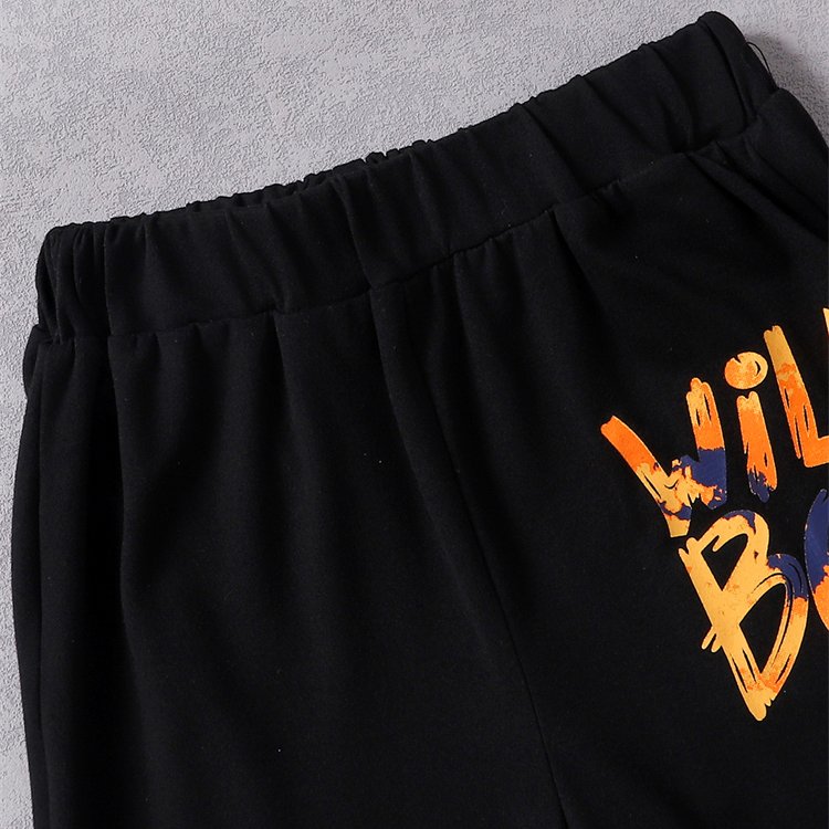 Customized Sports Boys Kids Clothing Set Long Sleeve Round Neck Sweatshirt And Pants Casual Comfortable Boys Clothing Set