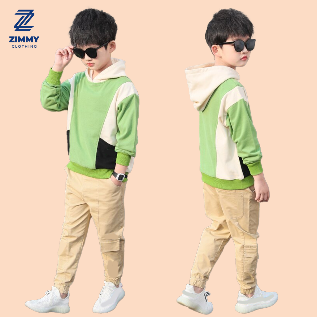 Latest Kids hoodies set cartoon Casual Suit sweatshirts Outing Baby boy's clothing sets
