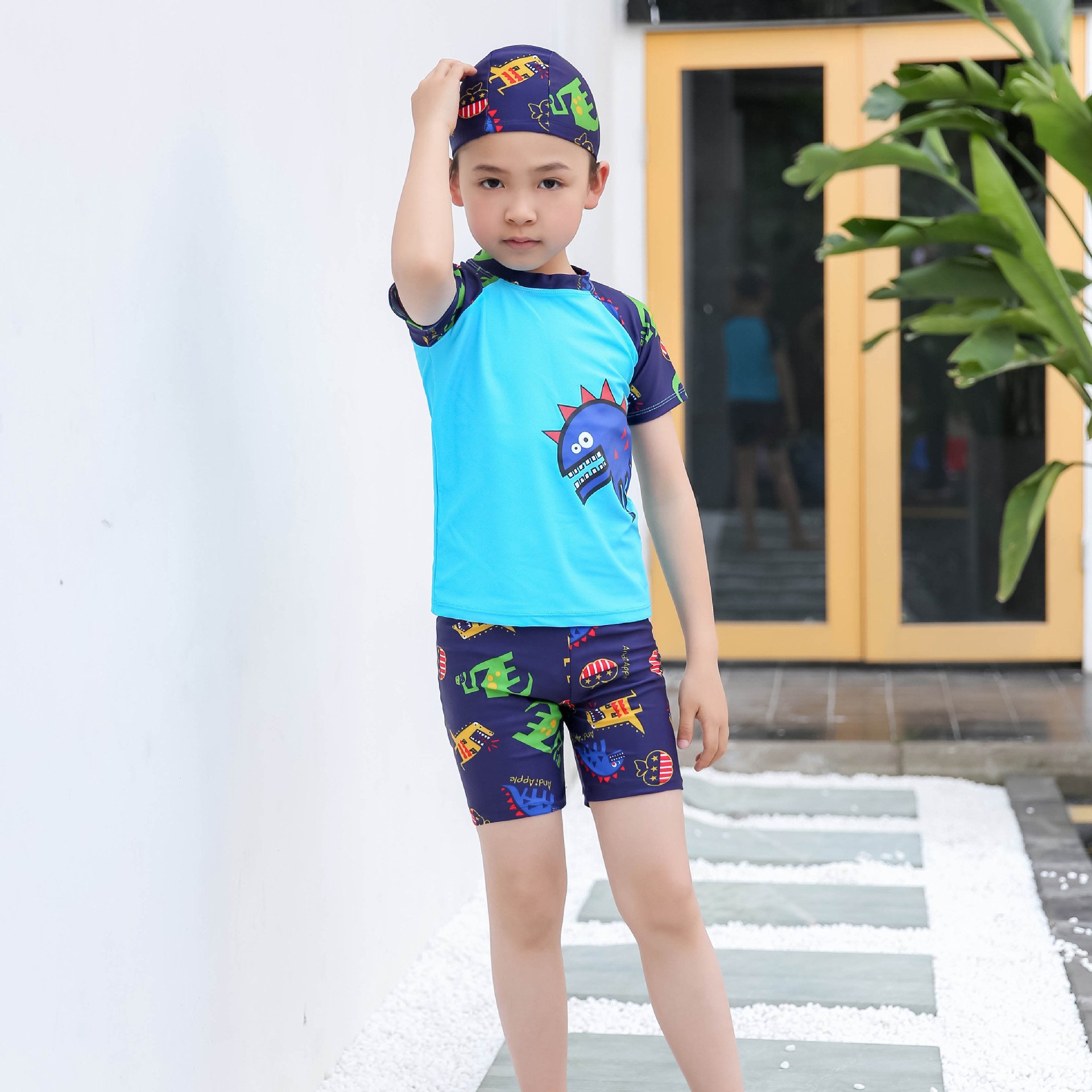 Girls Boys Swim Wear Children Swim Suits Swimwear Kids Swimming Clothes Swimsuit
