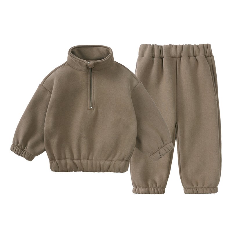 Boy's Winter jacket Sweatshirt Top+Pants Joggers Causal Outfit Toddler Tracksuits Suit
