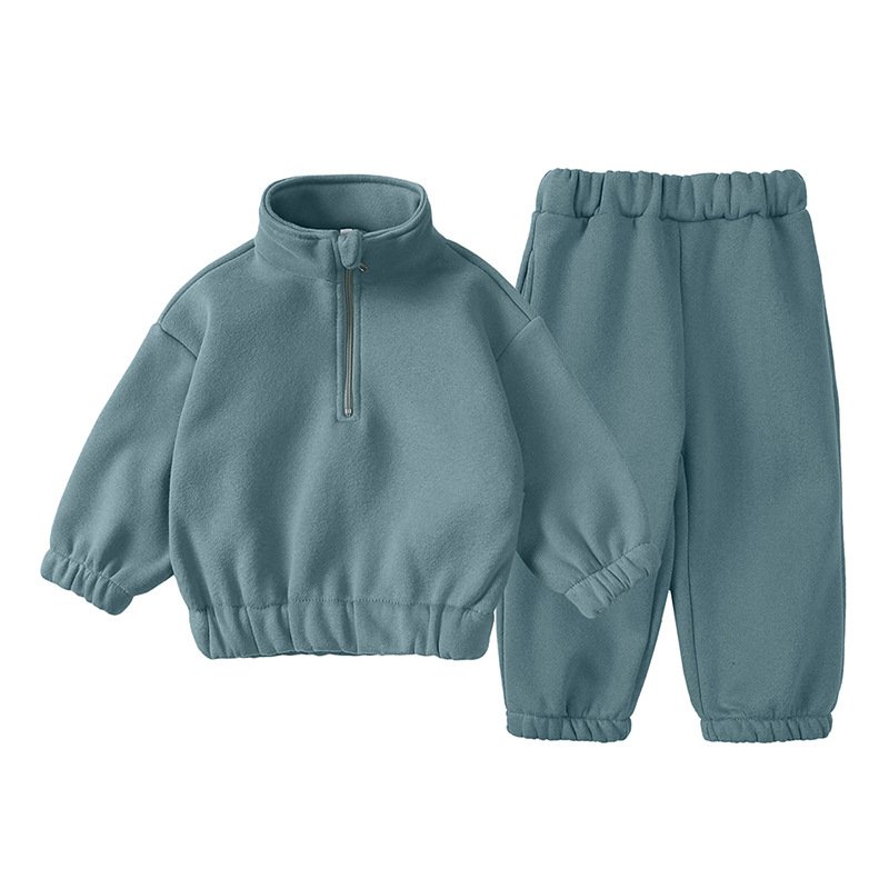 Boy's Winter jacket Sweatshirt Top+Pants Joggers Causal Outfit Toddler Tracksuits Suit