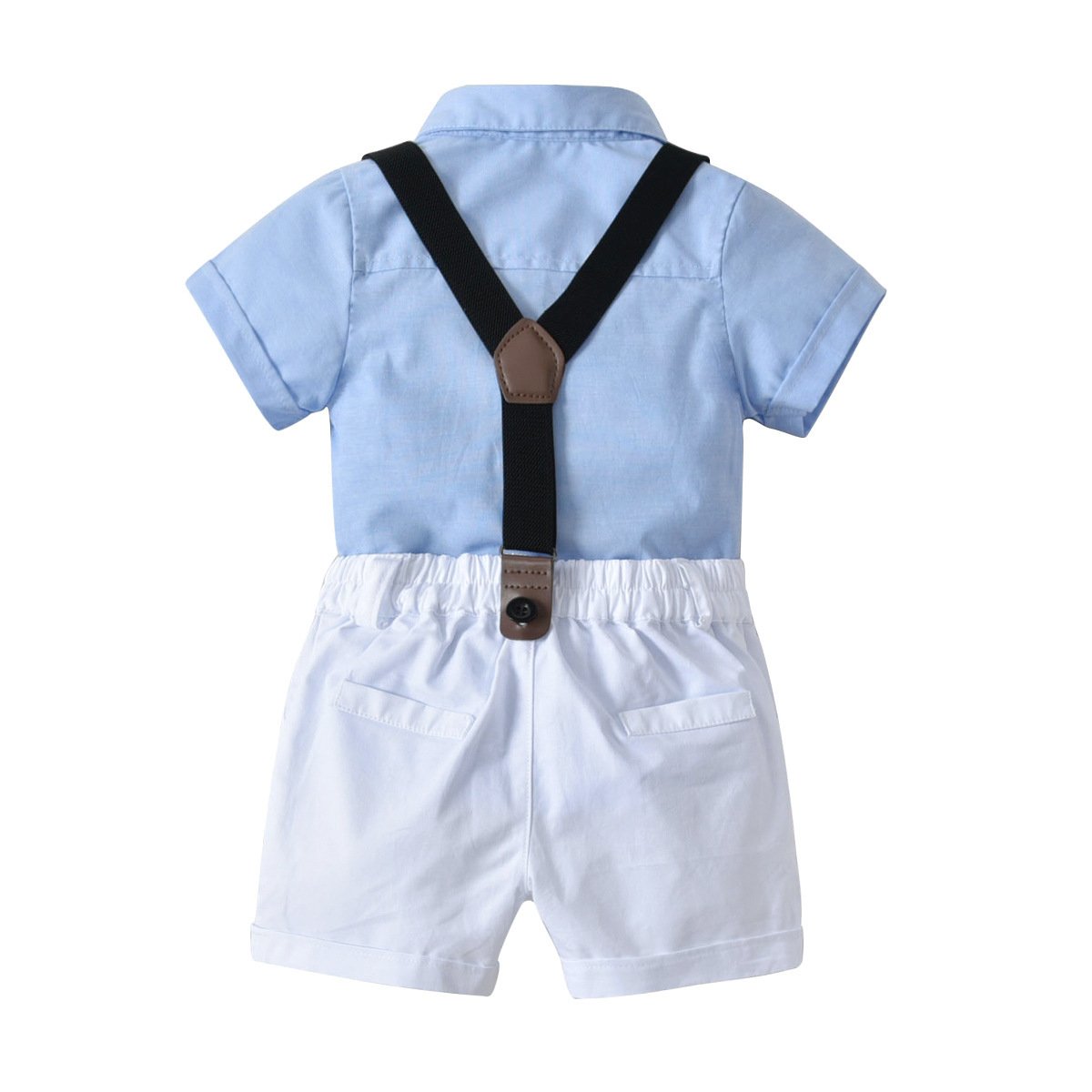 Best Selling Hot Chinese Products The Solid Color Short Sleeves T Shirts And Short Pant Set For Boy In Summer