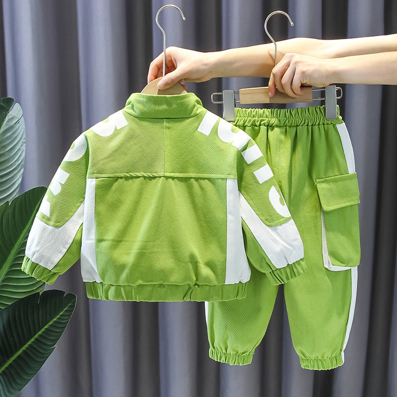 Children clothing boys spring suits new style spring and autumn style spring Korean style boys fashionable two-piece suits