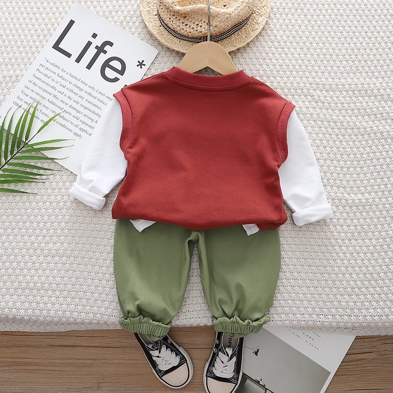 Unisex Short Sleeve Baseball Jacket for Boys Letter Print Leisure Sports Suit for Spring Autumn for Motorcycle Activities