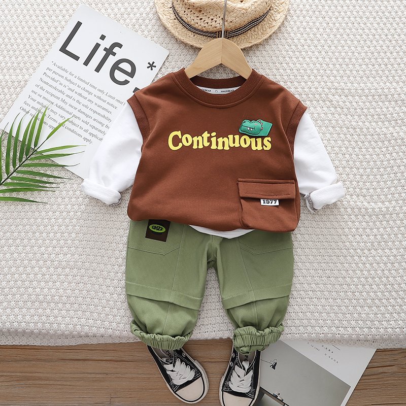 Unisex Short Sleeve Baseball Jacket for Boys Letter Print Leisure Sports Suit for Spring Autumn for Motorcycle Activities