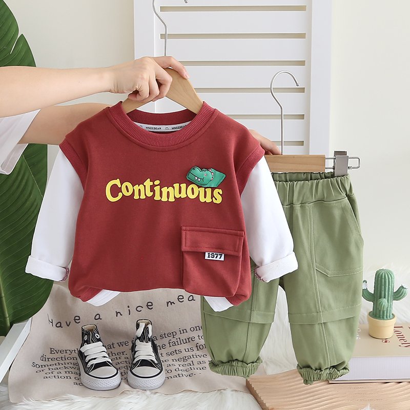 Unisex Short Sleeve Baseball Jacket for Boys Letter Print Leisure Sports Suit for Spring Autumn for Motorcycle Activities