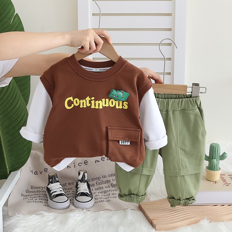 Unisex Short Sleeve Baseball Jacket for Boys Letter Print Leisure Sports Suit for Spring Autumn for Motorcycle Activities