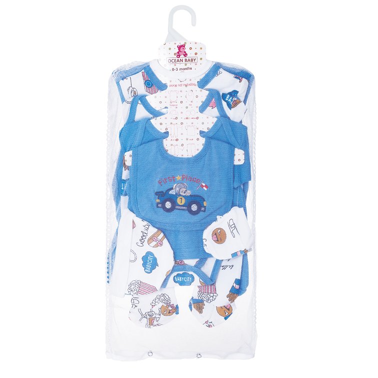 8pcs Wholesale Toddler Boy Girl Newborn 100% Cotton baby Clothes Baby Gift Box Set