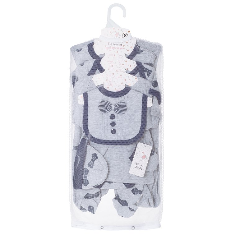 8pcs Wholesale Toddler Boy Girl Newborn 100% Cotton baby Clothes Baby Gift Box Set