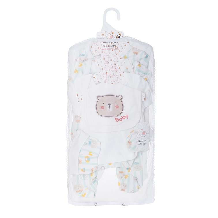 8pcs Wholesale Toddler Boy Girl Newborn 100% Cotton baby Clothes Baby Gift Box Set