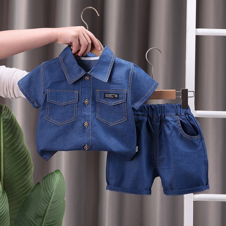Children Clothes Summer 2 Piece Set Toddler Boy Outfit Kids Baby Boys Clothing Sets 3-4 Years