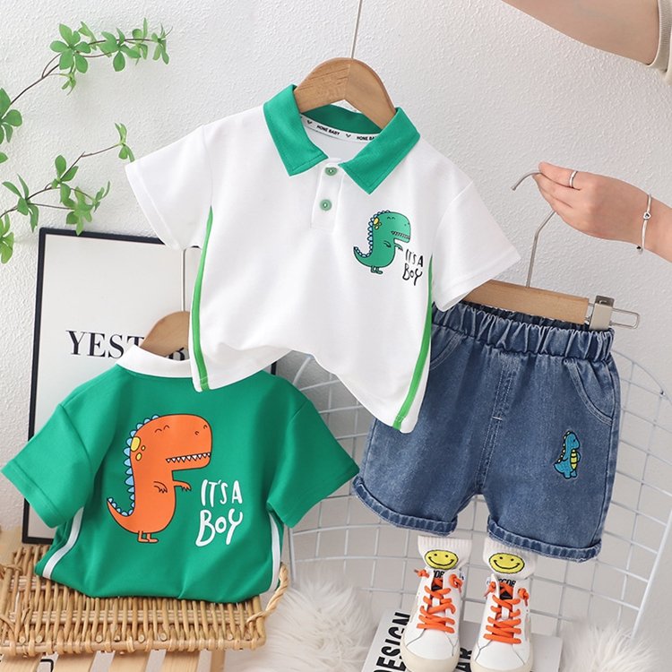 Children Clothes Summer 2 Piece Set Toddler Boy Outfit Kids Baby Boys Clothing Sets 3-4 Years