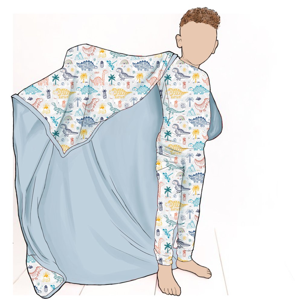 2pcs Custom Cheap Comfortable Soft Square Bamboo Lounge Baby Blanket Swaddle Boy Clothing Set
