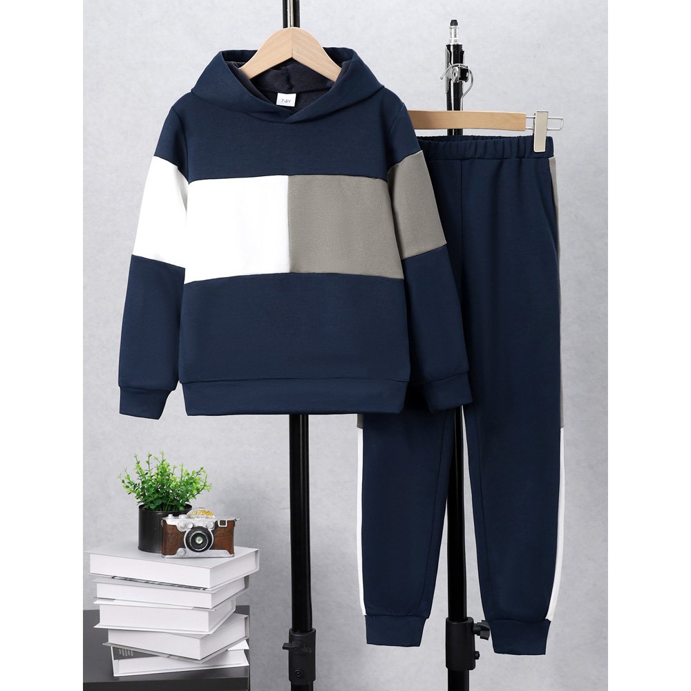Wholesale Tracksuits Jogging Suits Hooded Joggers Pants Boys Tracksuits Sweat Suit Sets Track Suit