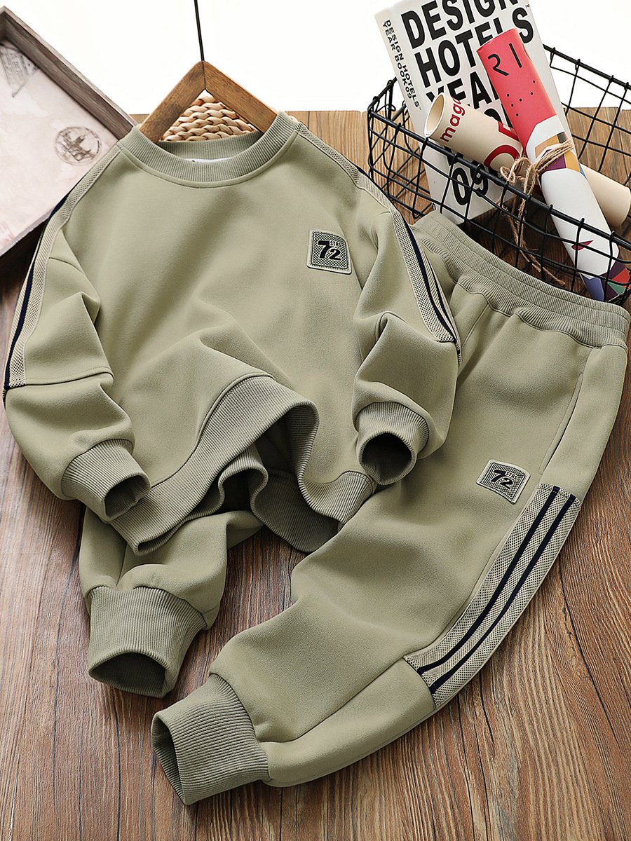 High end designer clothing boy 2-piece set