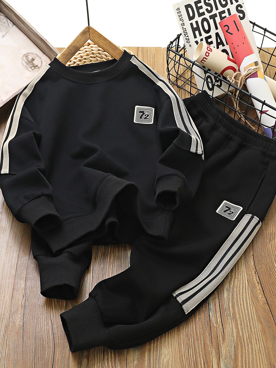 High end designer clothing boy 2-piece set