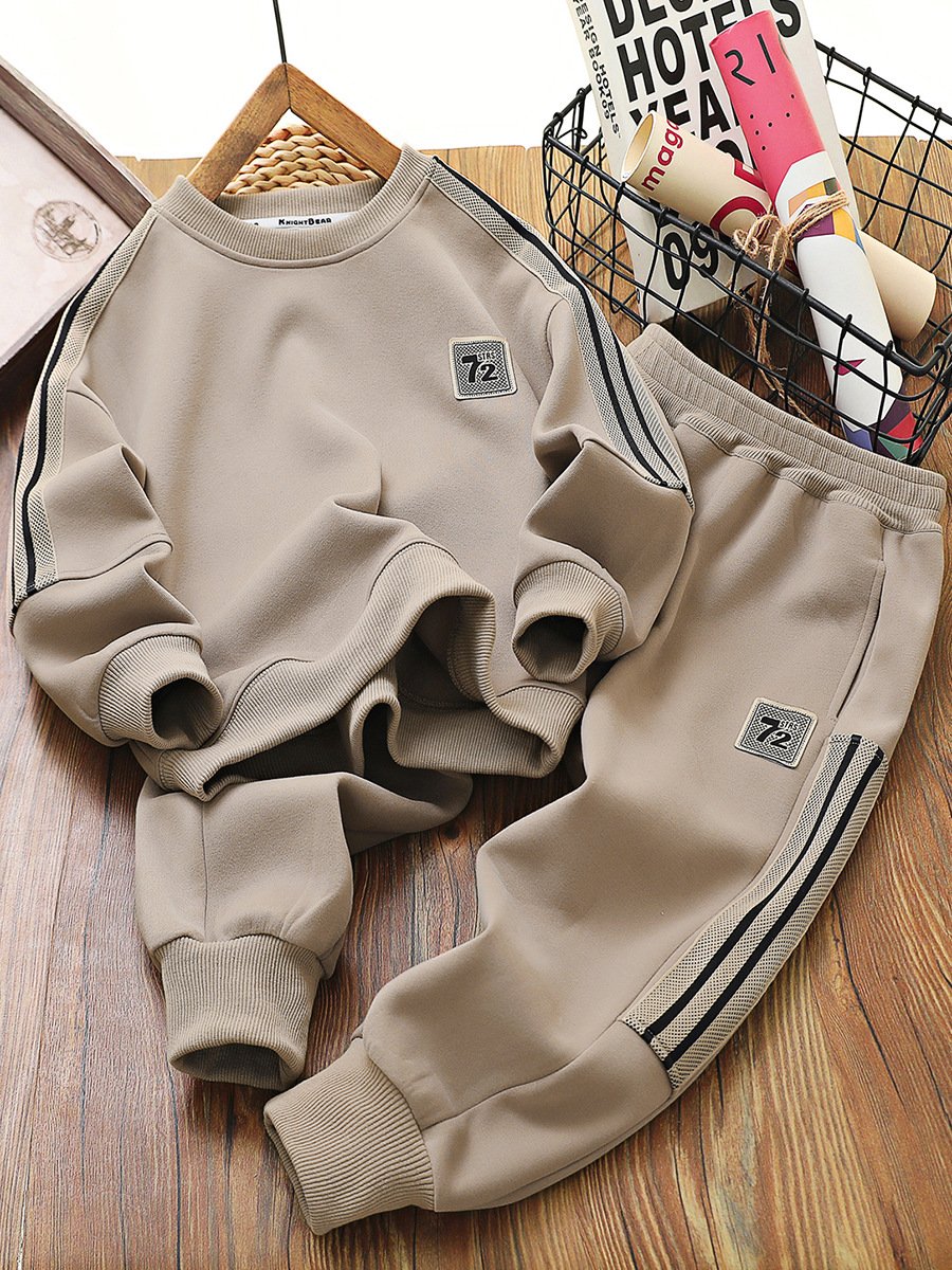 High end designer clothing boy 2-piece set