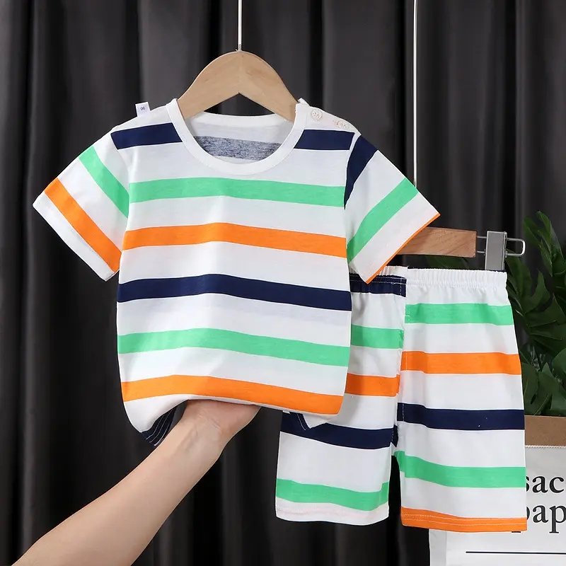 Clothing Sets Boys And Girls Clothes Sets Pure Cotton Boys Girl Clothes T-shirt+pants Outfits Kids Clothes Set