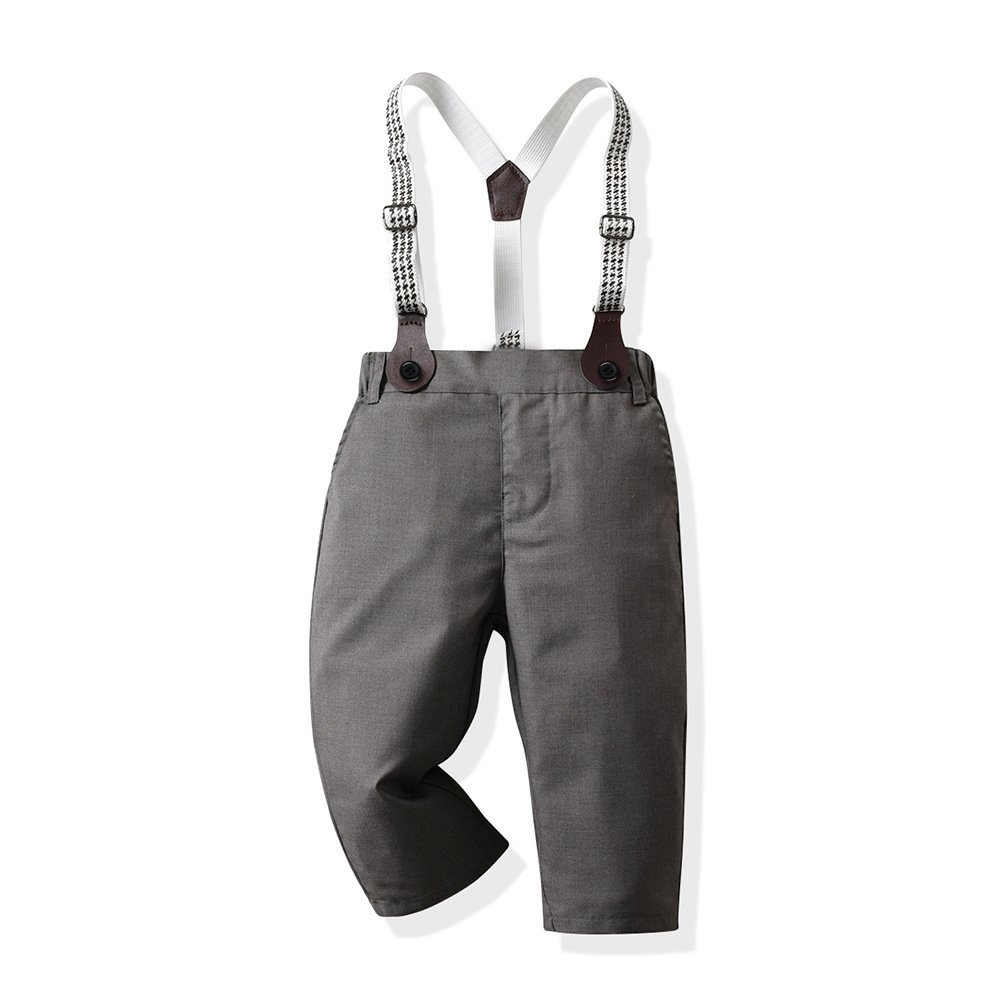 Autumn Suits for Baby Boy Formal Wedding Wear Children Clothing Toddler Boys Gentlemen Suits Long Sleeve Baby Boy Clothing Set