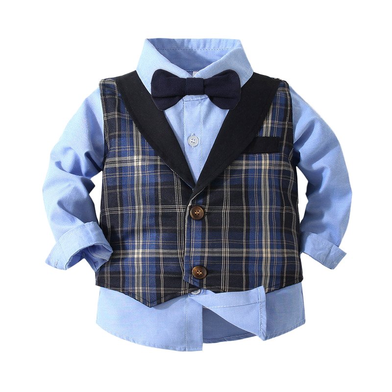 Baby Boy Wedding Clothes sets Ring Bearer Outfit Formal Suit Kids Set Children's Party Clothes Gentleman Clothing Birthday Sets