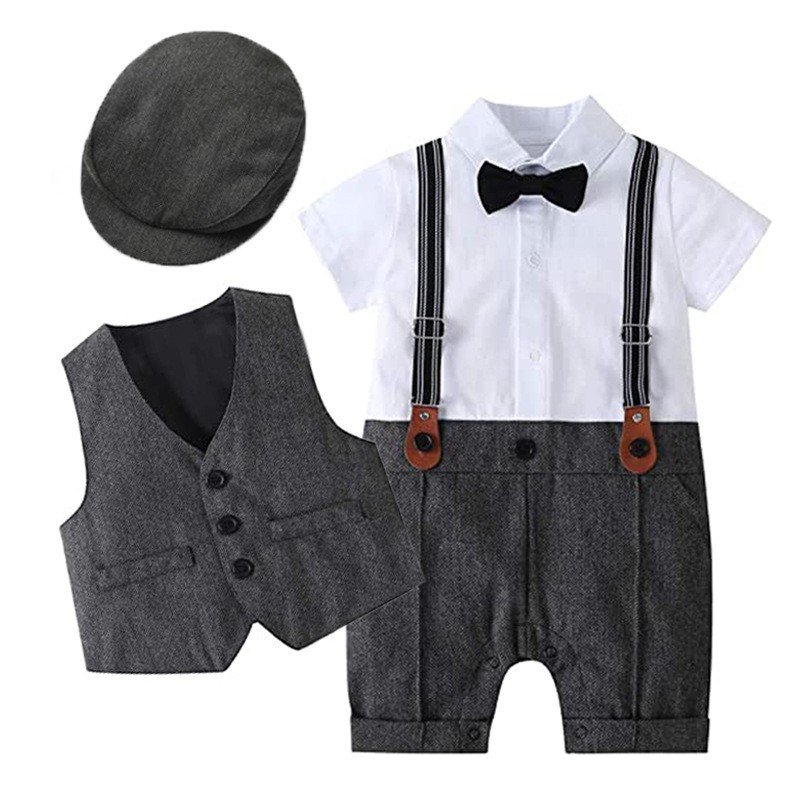 2022 Baby boy romper children dresses baby clothing sets baby boy clothing