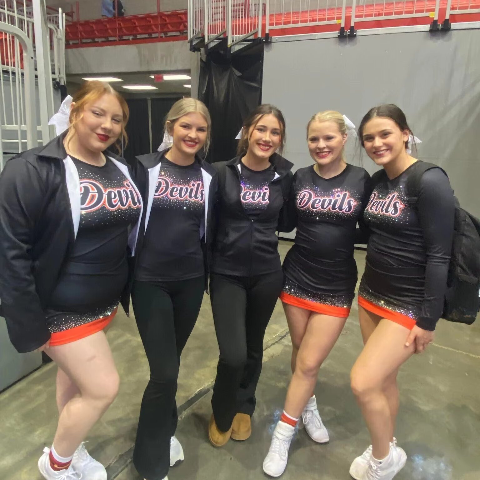 Custom Youth Rhinestone Gear Child Bling Varsity TrainingTracksuits Sublimated Jacket And Pants Cheer Warm Up Warmup Sets