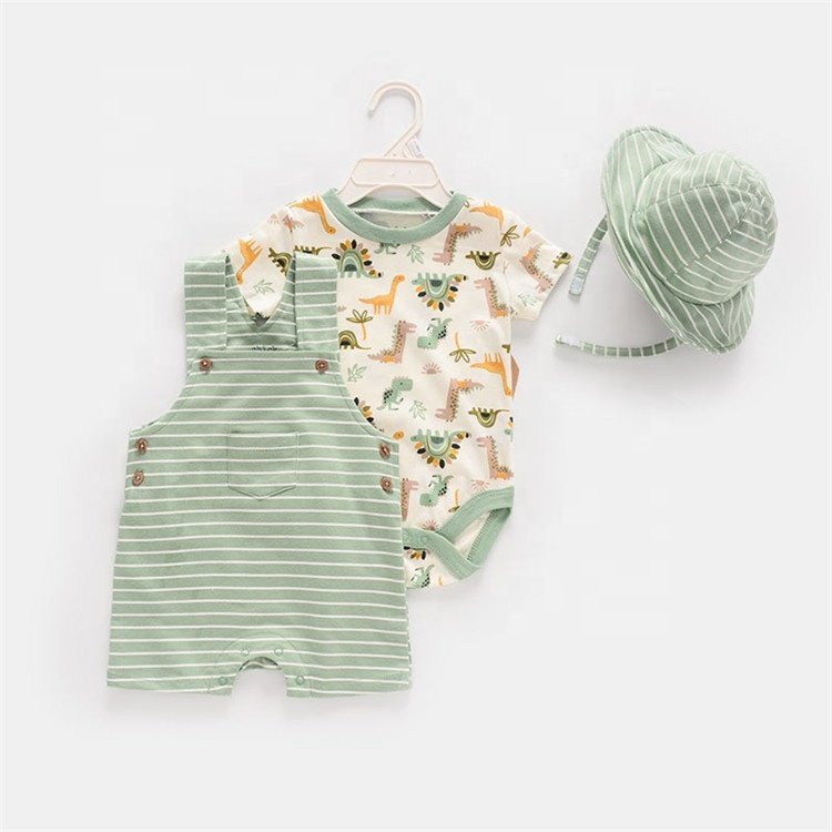 baby overalls 3 pc set baby clothing sets for 2 years old hot sale new arrived baby gentleman jumper