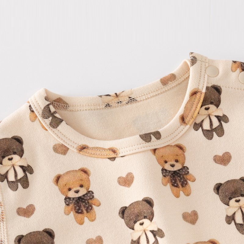 Short sleeve 100% cotton Custom printing boy sweatsuit sets summer baby shorts T shirt set Kids clothing Two Piece Set