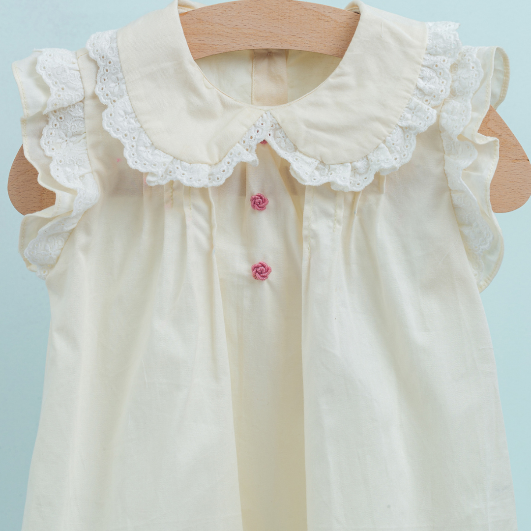 Children's Clothing Baby Girls Toddler Clothing Sets 100% Cotton Shirt And Short Bib Jumpsuit 6 Months to 3 Years-Cloudy Set