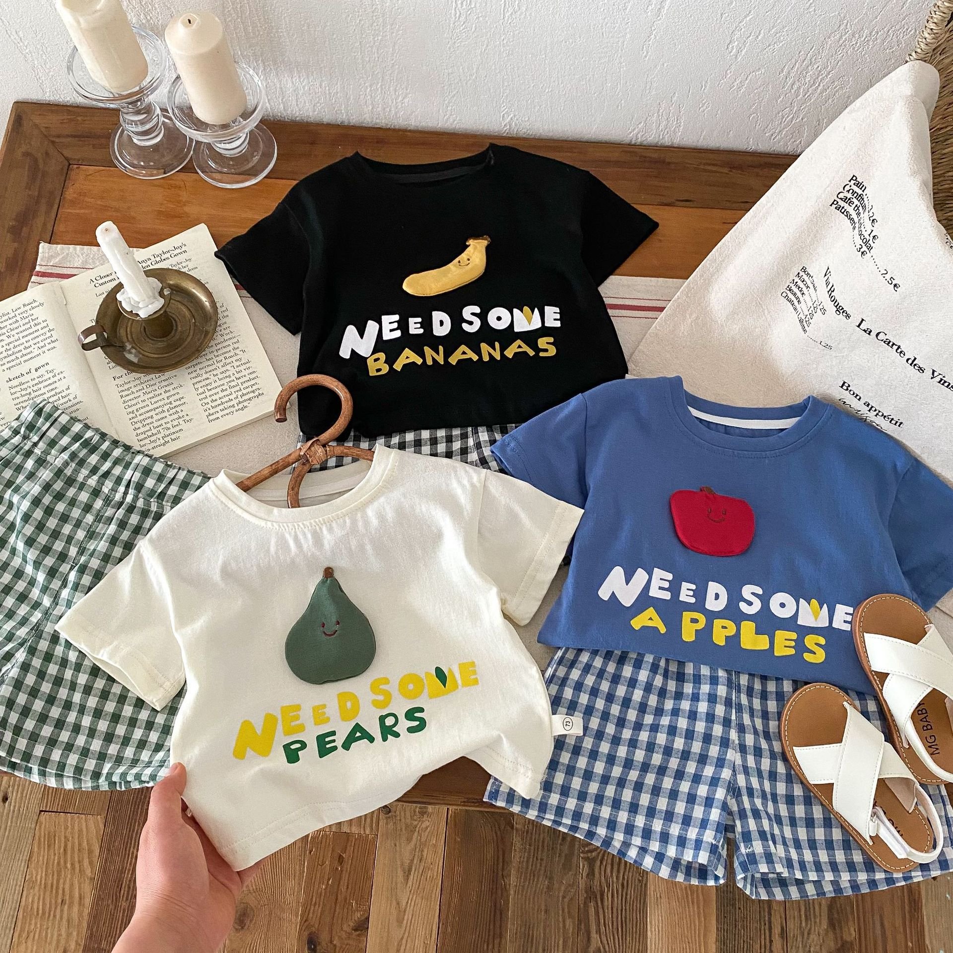 New Trendy Young Children Wear Boys 2 Piece Sets Boy fashion Boys Clothing Sets Comfortable Shorts Children'S Clothing Sets