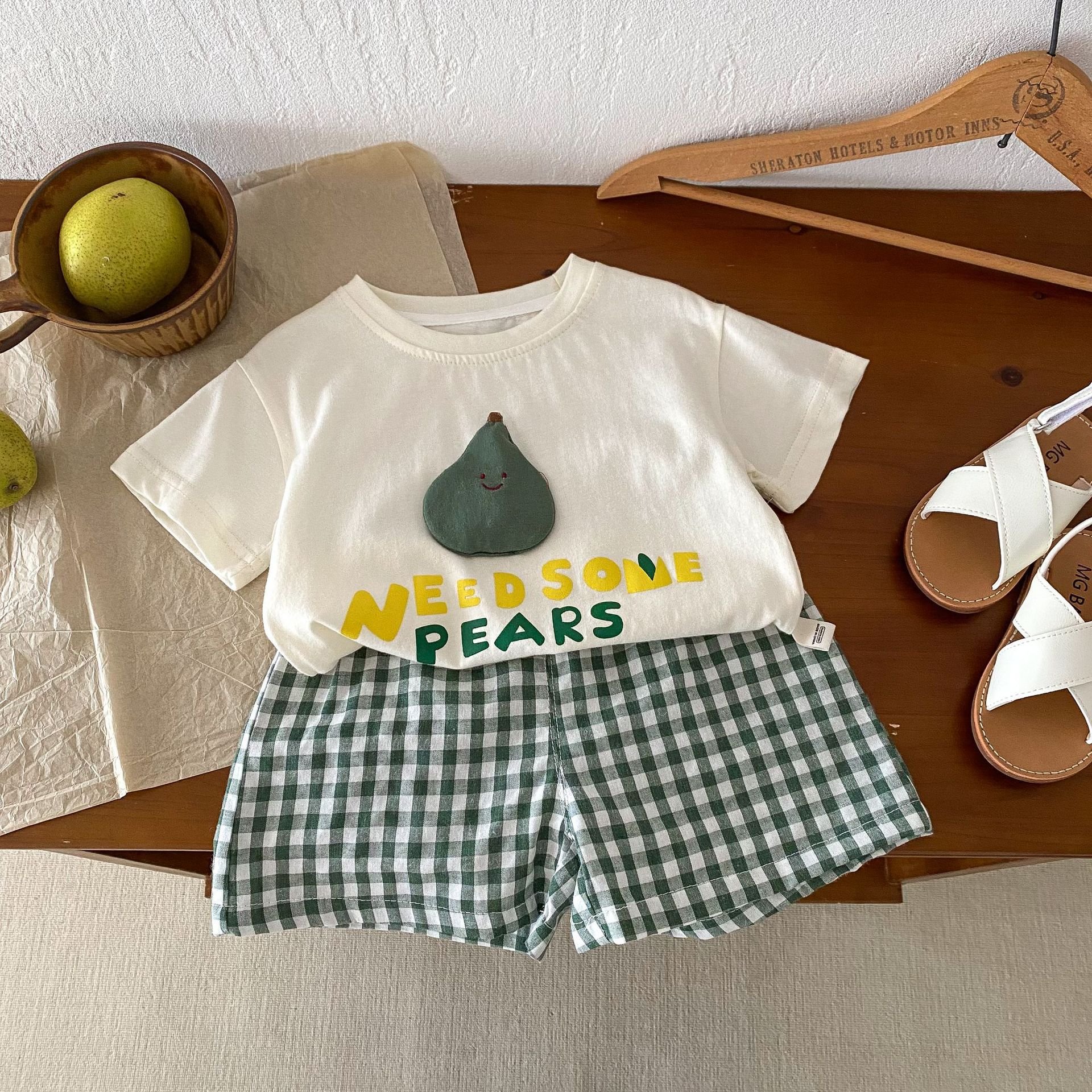 New Trendy Young Children Wear Boys 2 Piece Sets Boy fashion Boys Clothing Sets Comfortable Shorts Children'S Clothing Sets