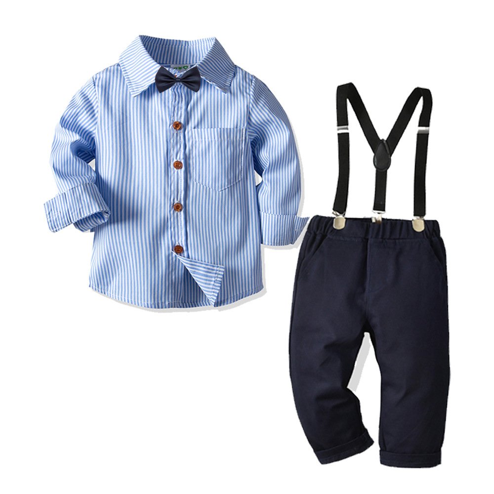 Meiqiai New Fashion Smart Boys Clothes Children Boys Fake Top Shirt 2 pcs Set 20B434