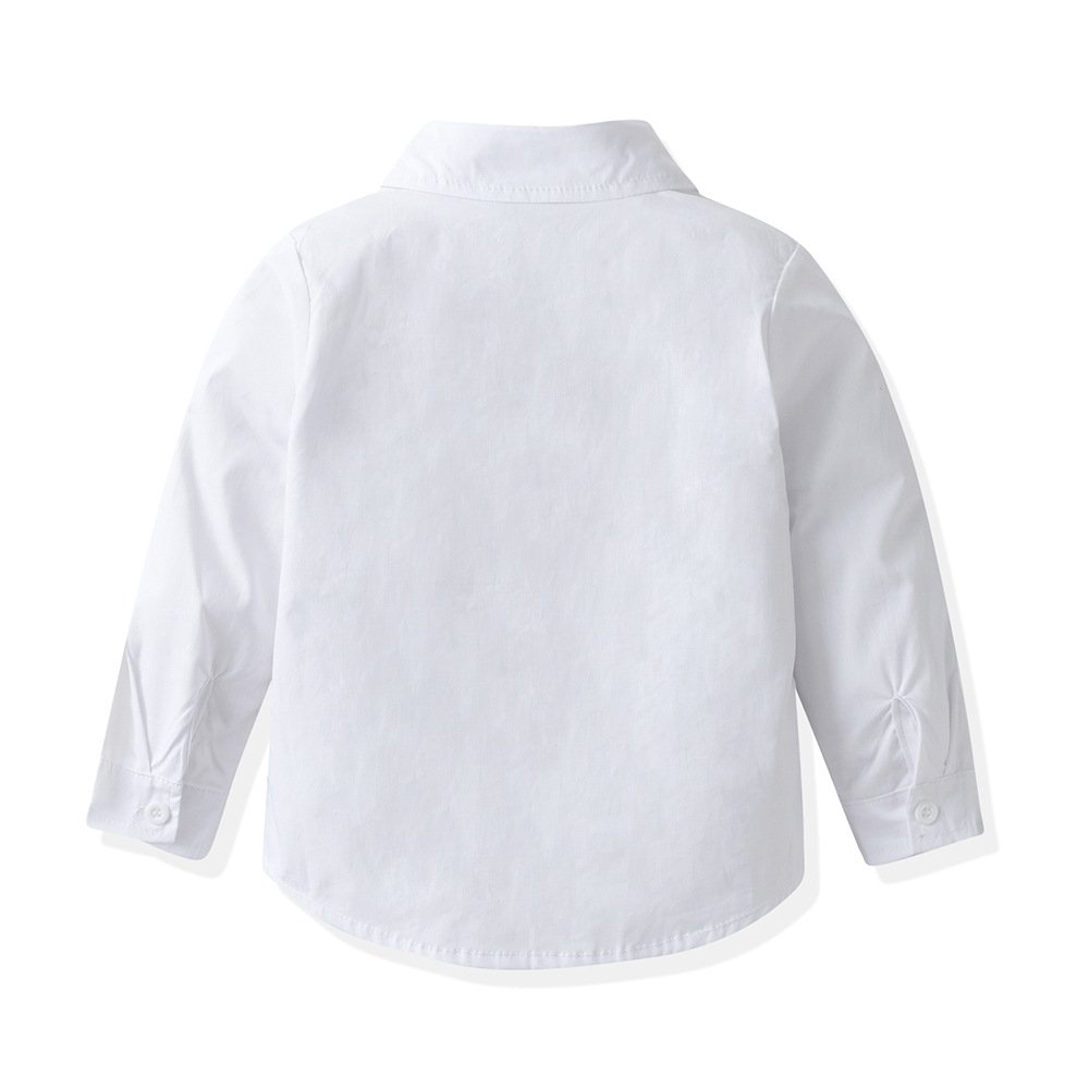 British Children's Dress Flower Boy Autumn Boys Formal Suit Set Little Boy Host Clothing Piano Kindergarten Performance Clothing