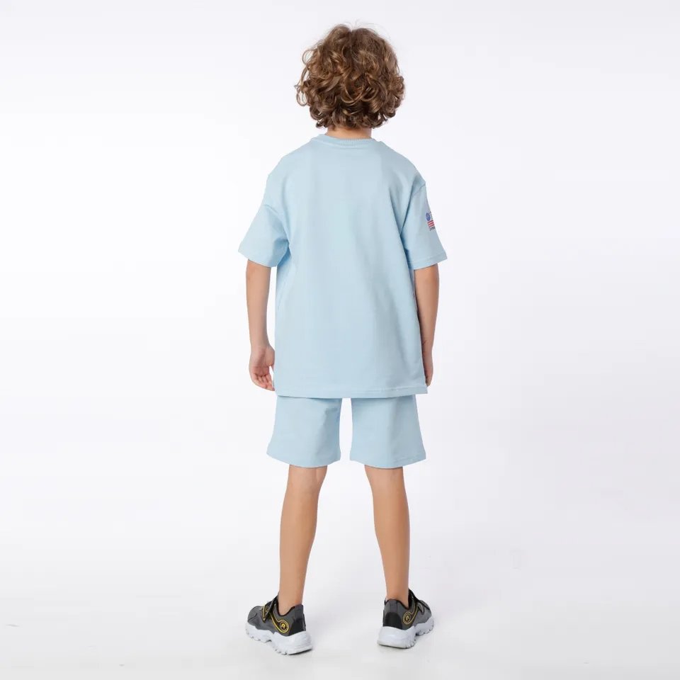 Summer children's t-shirts shorts sets boy clothing sets wholesale kids clothes 2 to 15 years old shorts set for kids