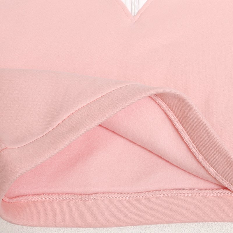 Hot sale kids tracksuits Long sleeve color matching toddler boys clothing sets Zipper fleece wholesale baby jumper sweater