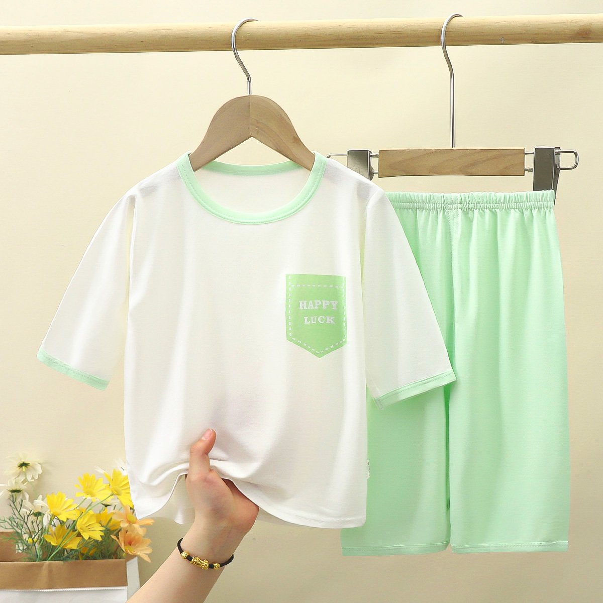 ODM Supply Summer Comfortable Leisure Style Boys Clothing Sets for Children's Leisure Time