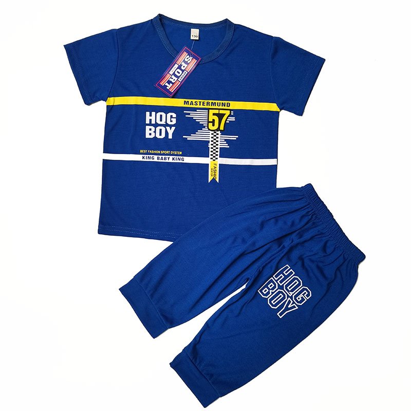 2024 Fashion Design Children Short Sleeve T Shirts Cartoon Print Suits Summer For Kids Children's Clothes