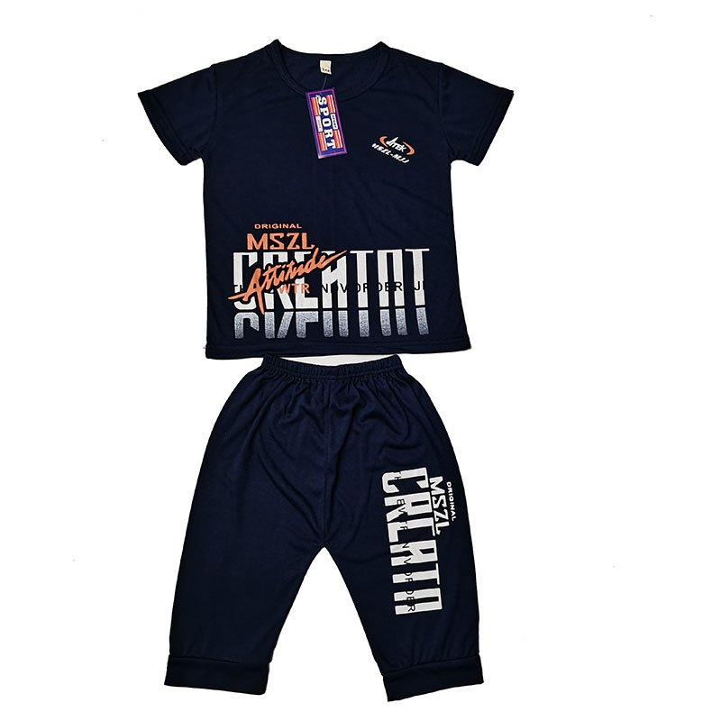 2024 Fashion Design Children Short Sleeve T Shirts Cartoon Print Suits Summer For Kids Children's Clothes