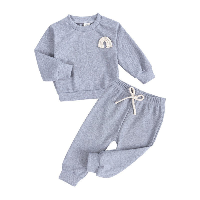 child Tracksuit sportswear Ins clothes fashion sport suit and pant jogger set autumn winter kids clothing boys tracksuit sets