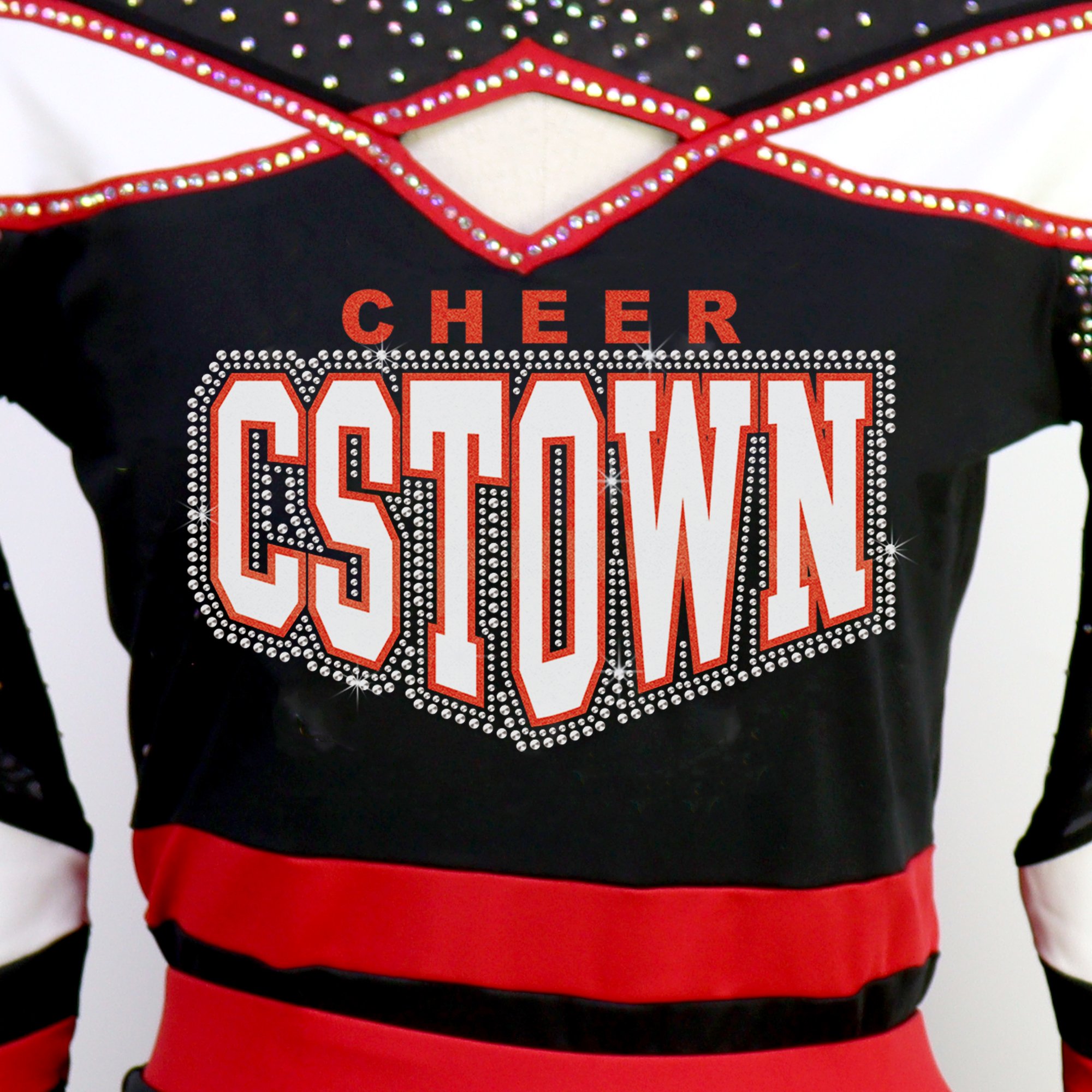 Custom Youth Cheer Set High Quality Two Pieces Cheer Set For Children