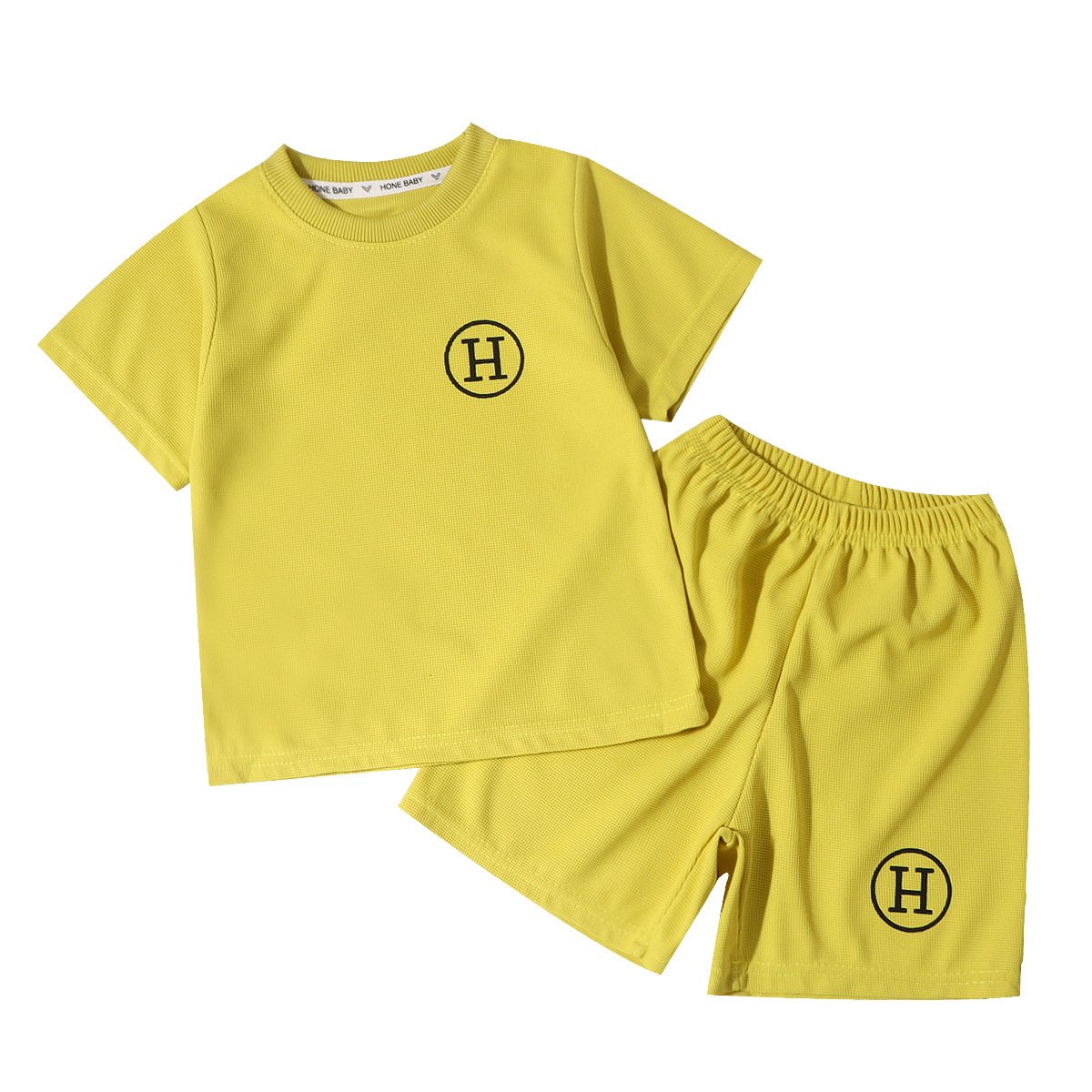 New arrival summer toddler Boys Clothing Sets short sleeves letter printed t-shirt + shorts2 Pieces outfits for kids