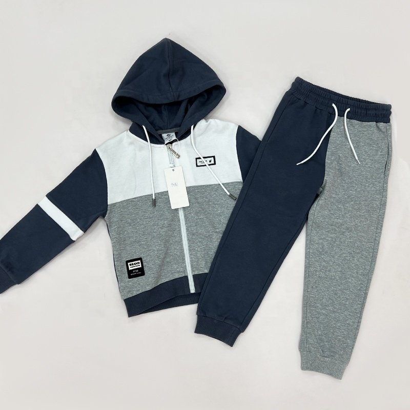 Custom spring casual sport kids boys 2pcs clothing set 6 year old boy clothing sets young boys clothing sets