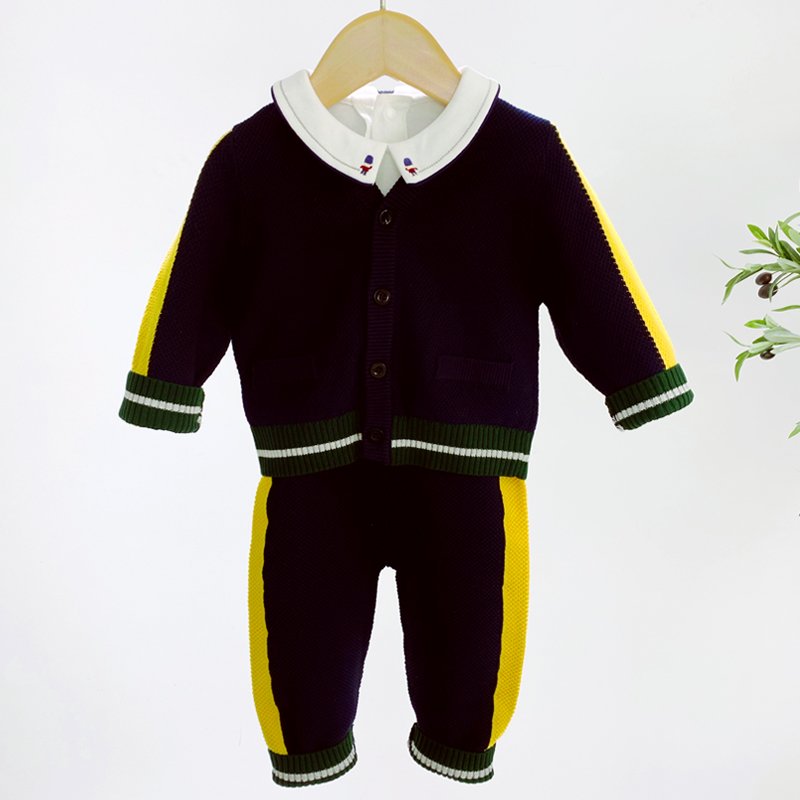 Custom design high quality baby clothes garment manufacturer baby boy clothing sets
