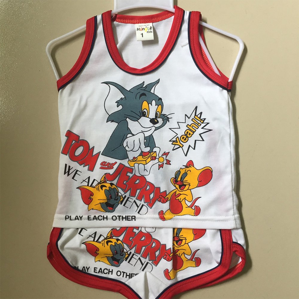 High Quality Boys Casual Suits Cartoon Kids Set Made In Vietnam