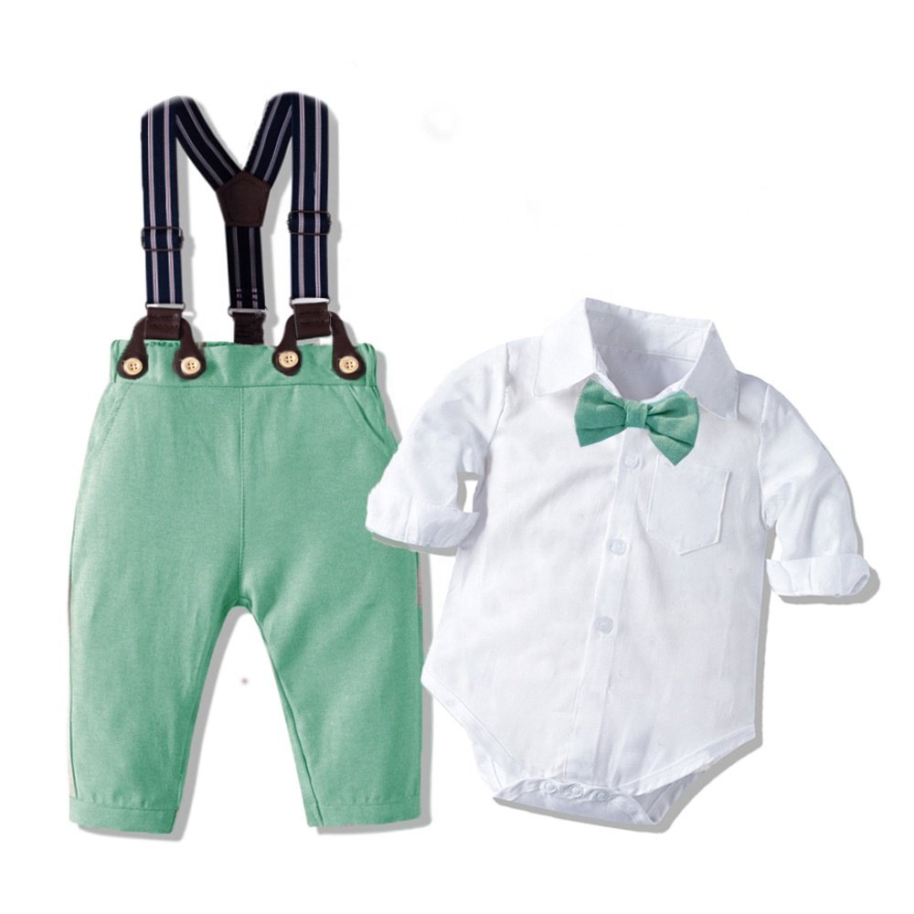 Hot Selling Autumn New Design Baby Boy Clothes 3pcs 1-4 year old Baby Boy Clothing Set