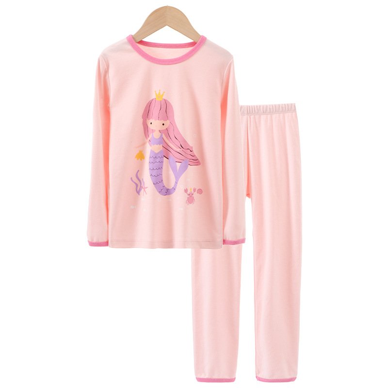 Wholesale Spring Autumn Kids Clothing Vendors Kids Sweet Suits 2 Pieces Sunflower Printed Long Sleeve Girl Clothing Set