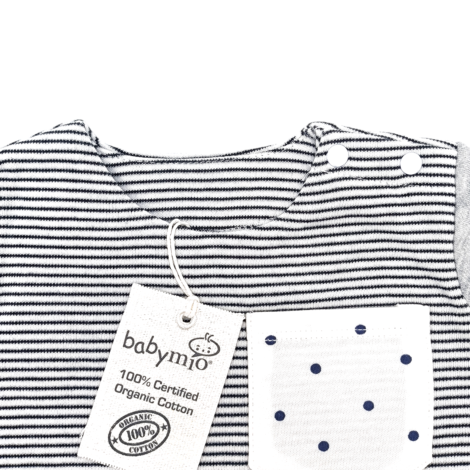 Babymio Baby Cotton Pajamas Summer Striped T-shirt Casual T-shirt Short Sleeves High Quality Baby Low Price Wholesale Kids 30000