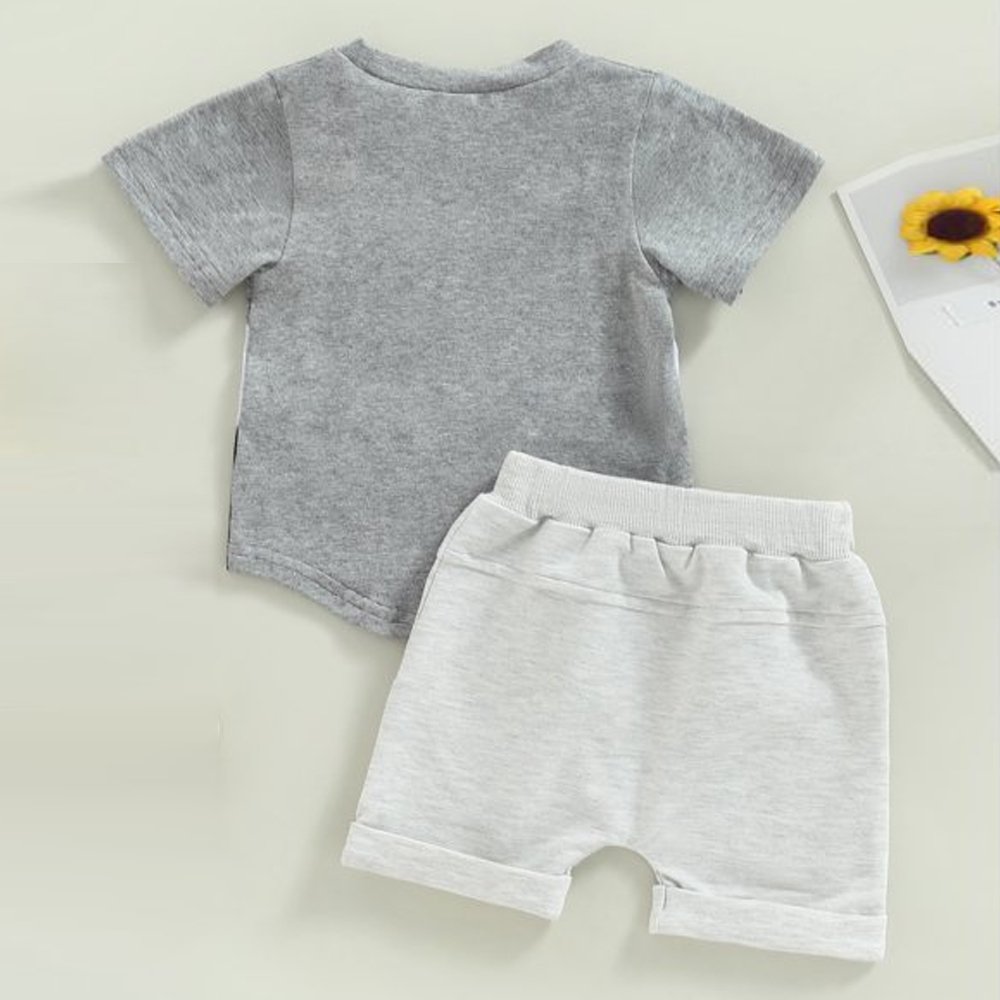 2023 Comfortable Casual Hot Selling Popular Printed Short-Sleeved Shirts Bulk Wholesale Kids Clothing Boys Children Clothes