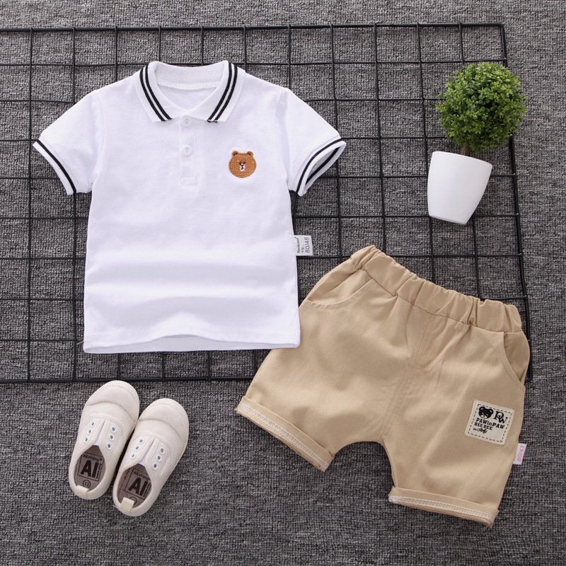 Custom Children Clothing Set Cotton Baby Boy New Born Baby Clothes Sets 0-3 Months For Boy