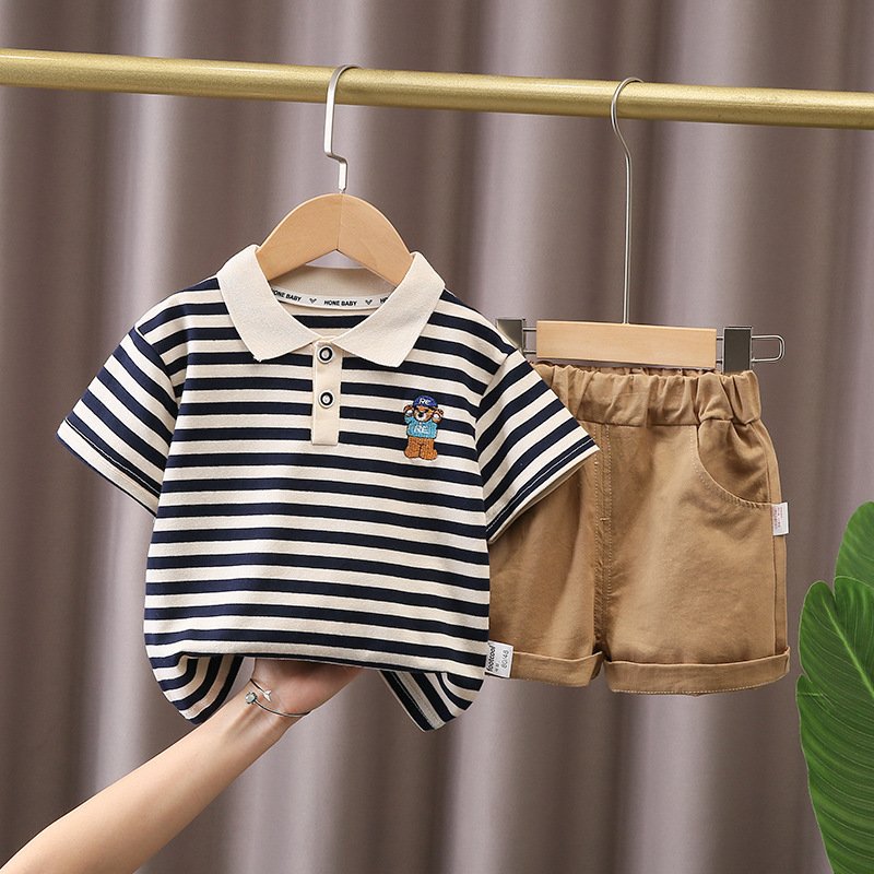 Custom Children Clothing Set Cotton Baby Boy New Born Baby Clothes Sets 0-3 Months For Boy